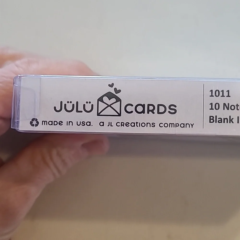 Julu Blank Bicycle Cards with Envelopes